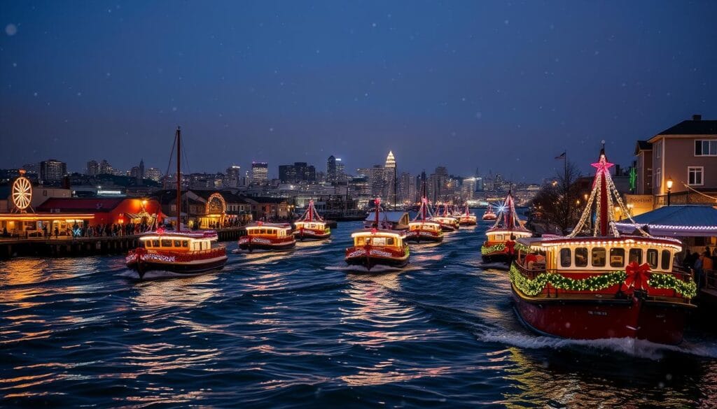 Fisherman's Wharf Lighted Boat Parade