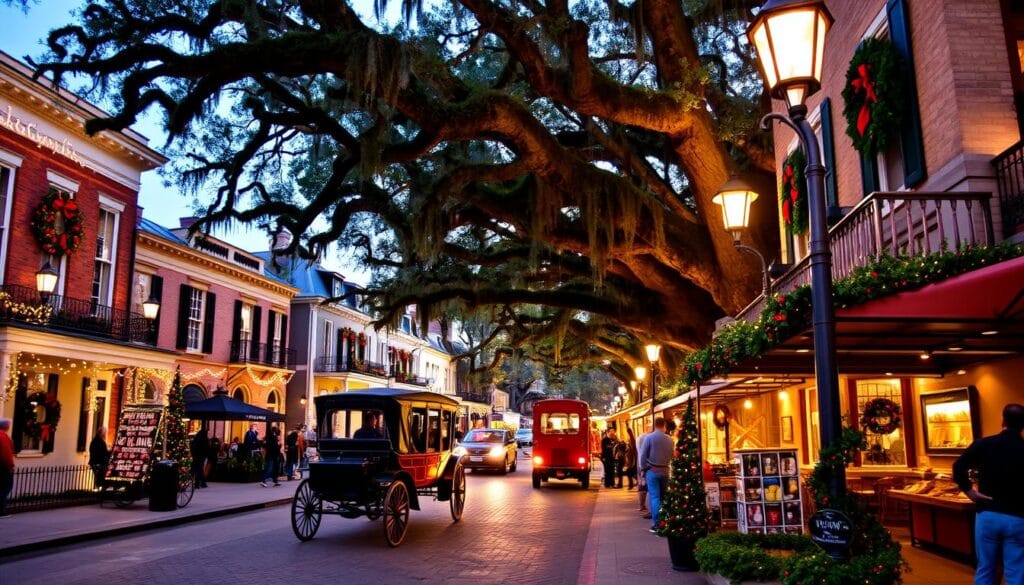 festive Savannah tours