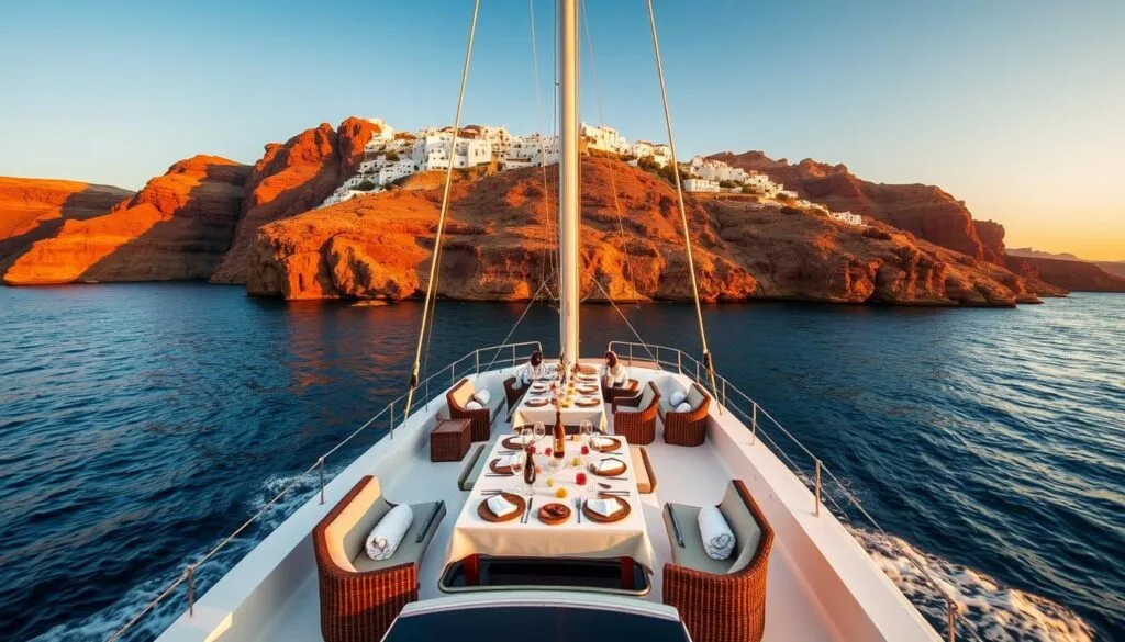 Luxury Catamaran Santorini Cruise